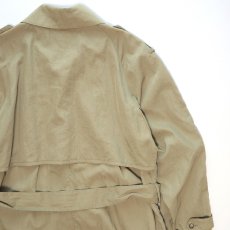 画像6: 〜80's BANANA REPUBLIC NYLON SINGLE BREASTED TRENCH COAT (6)