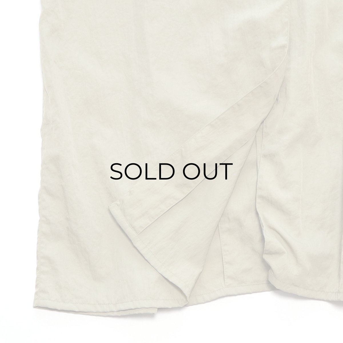 画像8: 〜80's BANANA REPUBLIC NYLON SINGLE BREASTED TRENCH COAT (8)