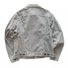 画像2: 80's Levi's 70506 GRAY DENIM 4P TRUCKER JACKET (2)