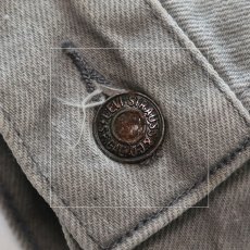 画像16: 80's Levi's 70506 GRAY DENIM 4P TRUCKER JACKET (16)