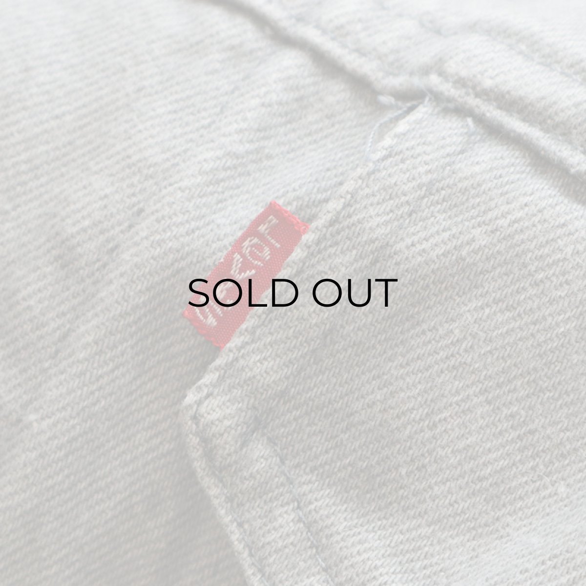 画像6: 80's Levi's 70506 GRAY DENIM 4P TRUCKER JACKET (6)