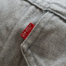 画像6: 80's Levi's 70506 GRAY DENIM 4P TRUCKER JACKET (6)