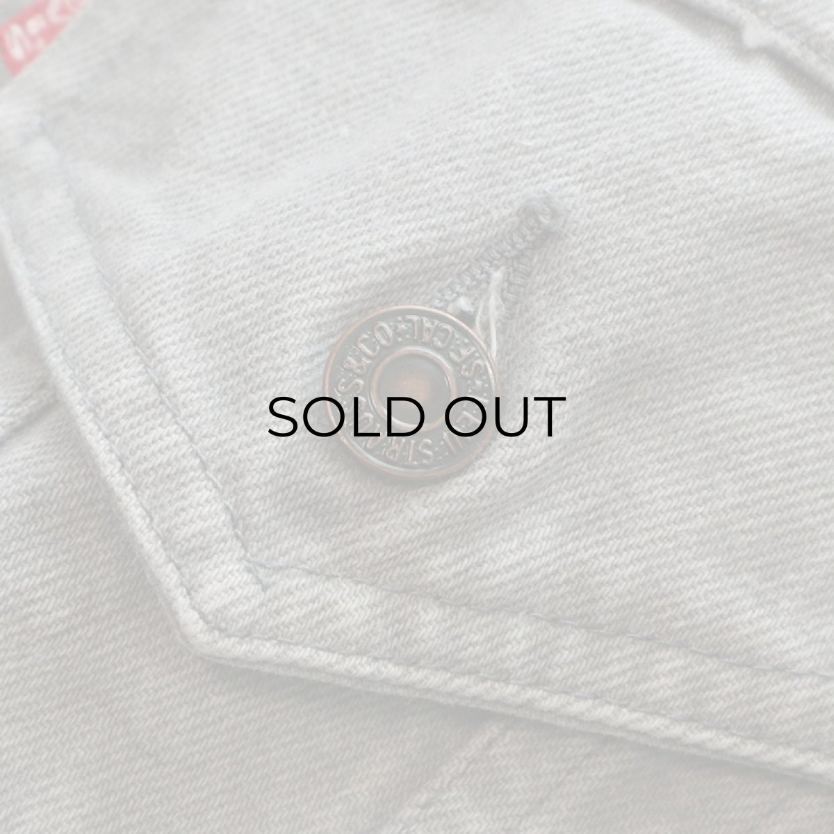 画像5: 80's Levi's 70506 GRAY DENIM 4P TRUCKER JACKET (5)