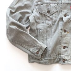 画像3: 80's Levi's 70506 GRAY DENIM 4P TRUCKER JACKET (3)