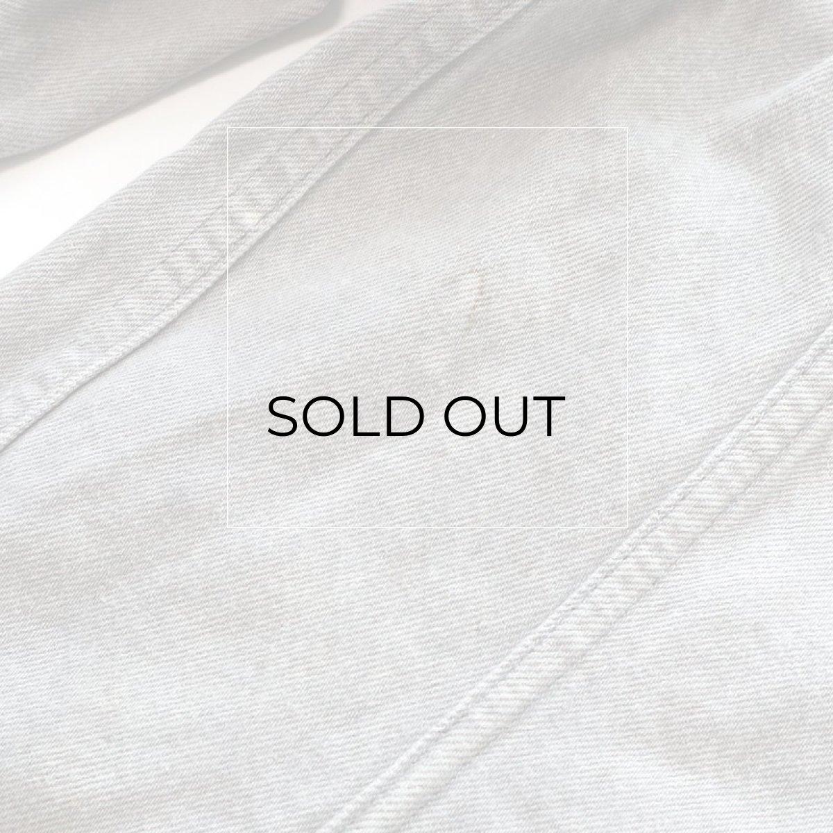 画像13: 80's Levi's 70506 GRAY DENIM 4P TRUCKER JACKET (13)