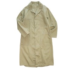 画像1: 60's UNKNOWN BRAND COTTON TWILL WORK COAT (1)