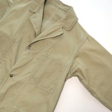 画像3: 60's UNKNOWN BRAND COTTON TWILL WORK COAT (3)