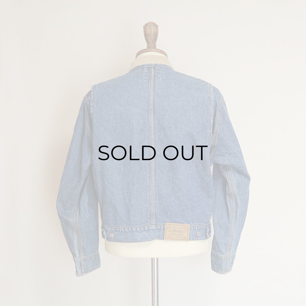 画像12: 〜90's Ralph Lauren COTTON DENIM 4 POCKET JACKET (12)