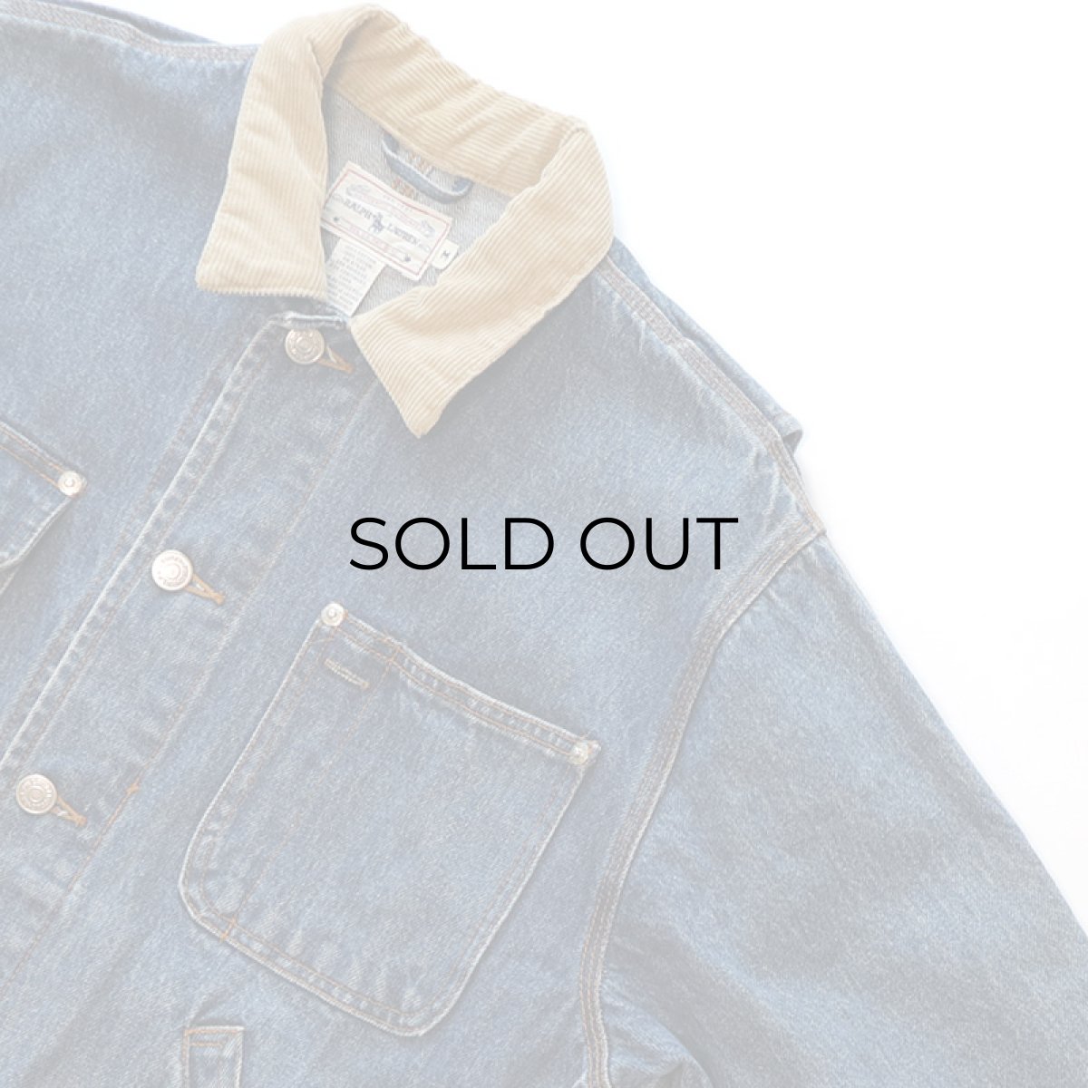 画像3: 〜90's Ralph Lauren COTTON DENIM 4 POCKET JACKET (3)