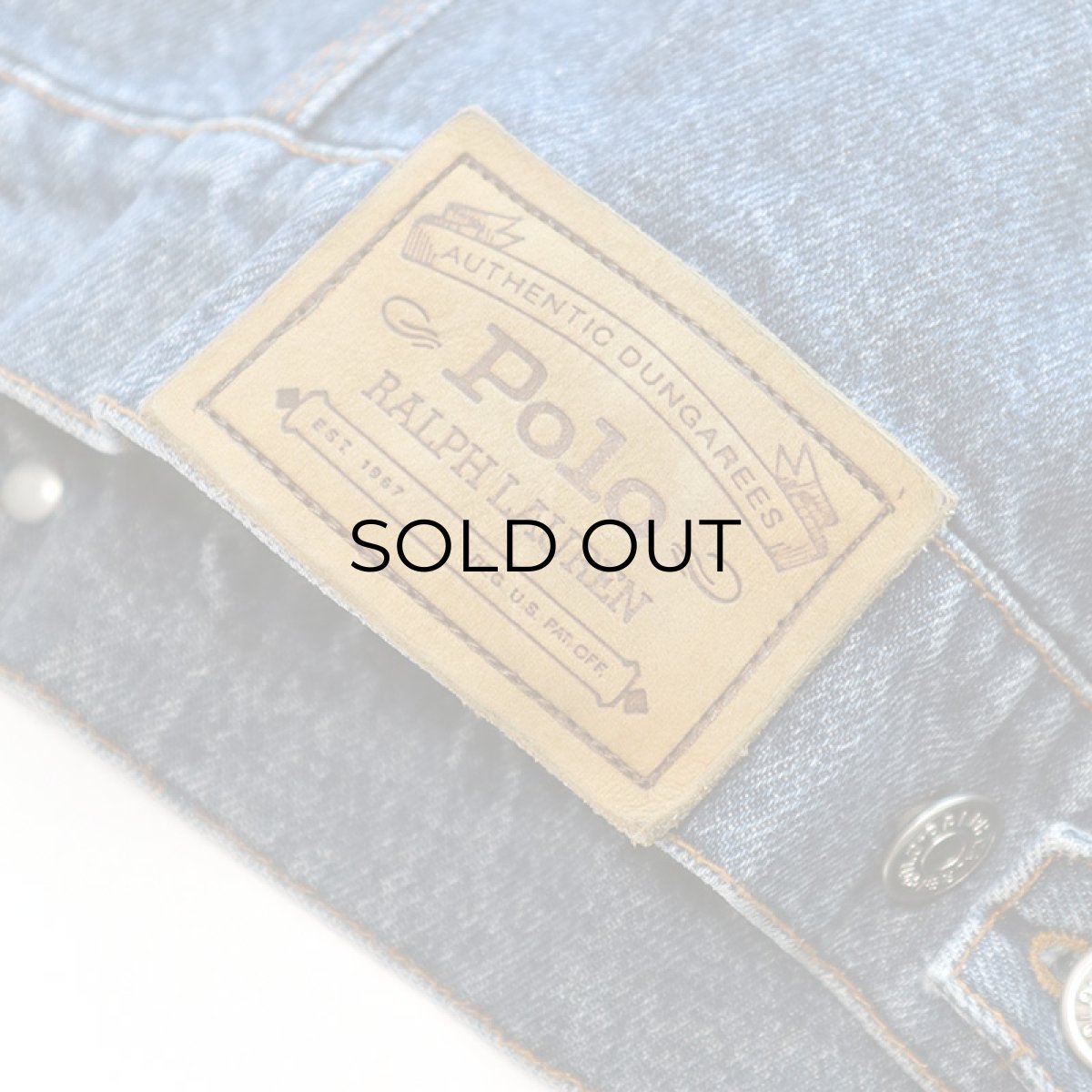 画像9: 〜90's Ralph Lauren COTTON DENIM 4 POCKET JACKET (9)