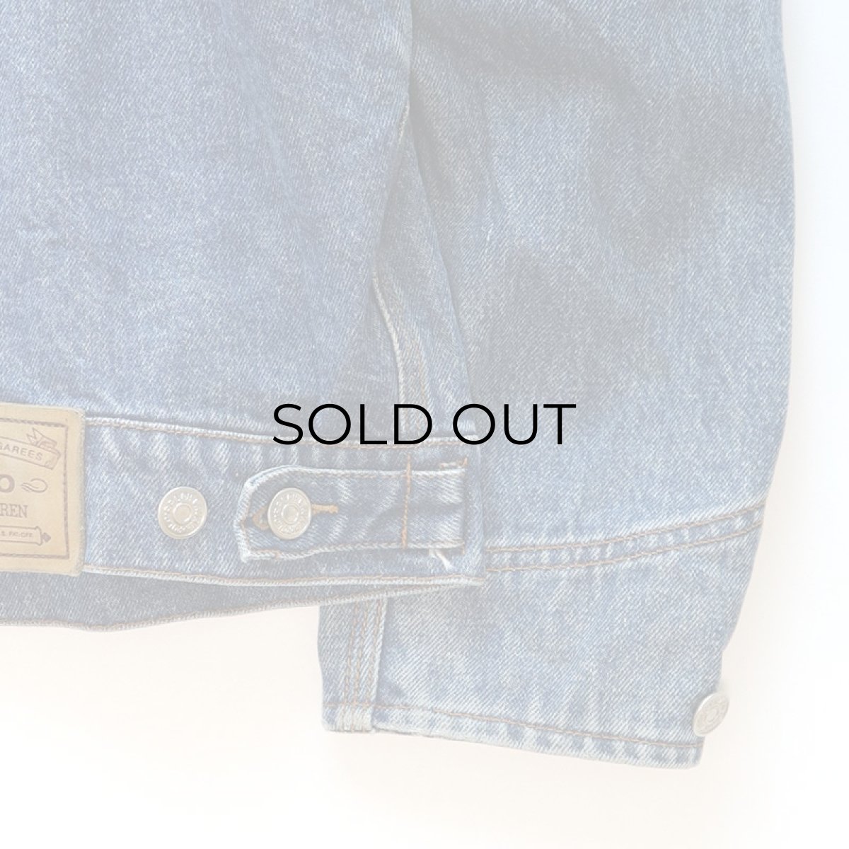 画像8: 〜90's Ralph Lauren COTTON DENIM 4 POCKET JACKET (8)