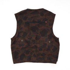 画像2: 70's SAFTBAK COTTON DUCK HUNTER CAMOUFLAGE HUNTING VEST "OVER DYE" (2)