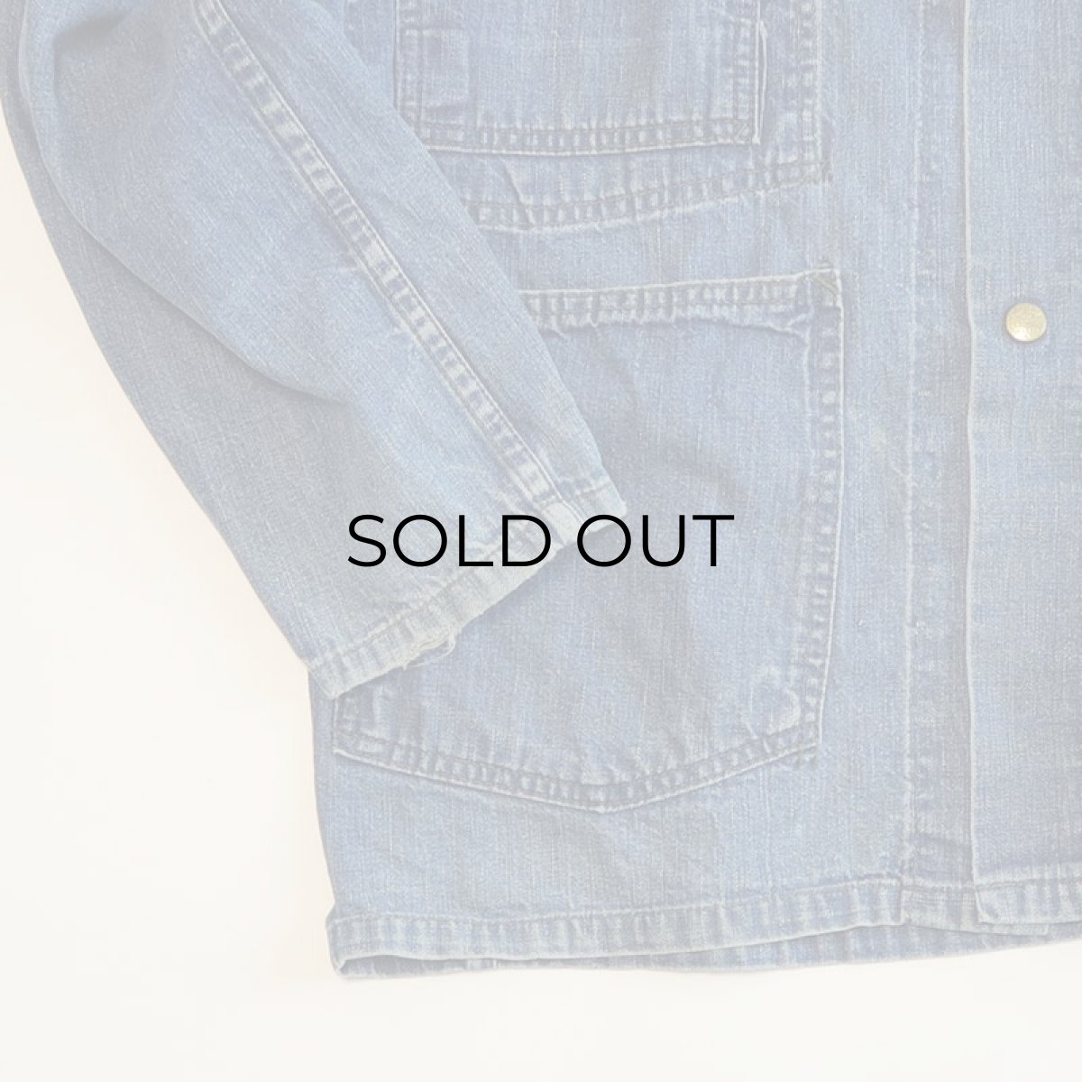 画像4: 60's Carter's COTTON DENIM CHORE JACKET (4)