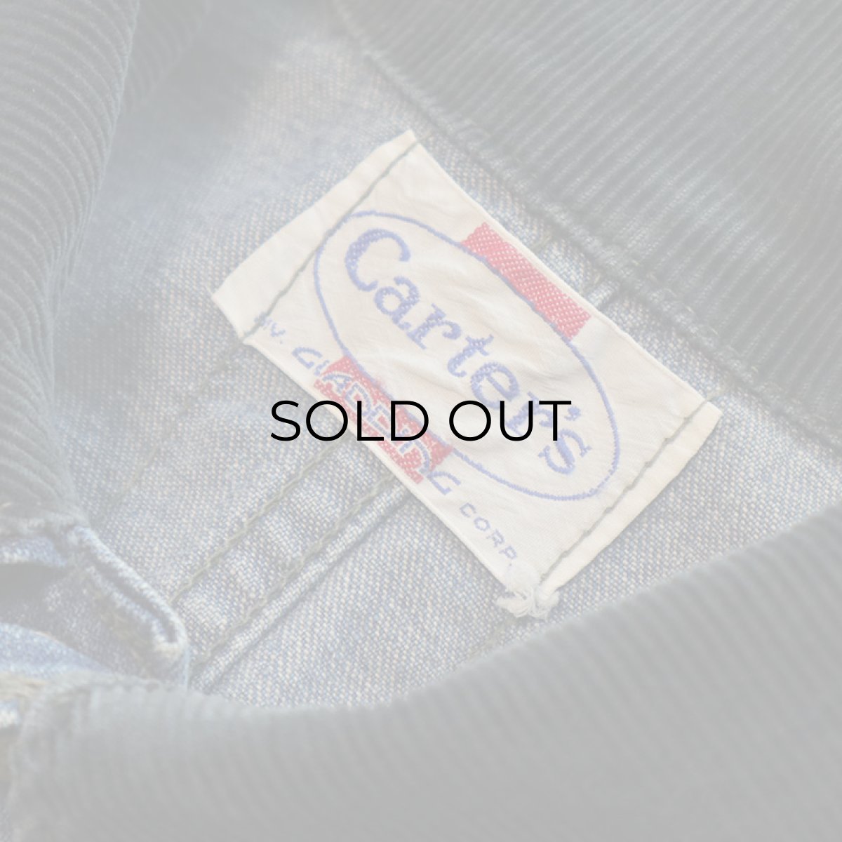 画像6: 60's Carter's COTTON DENIM CHORE JACKET (6)