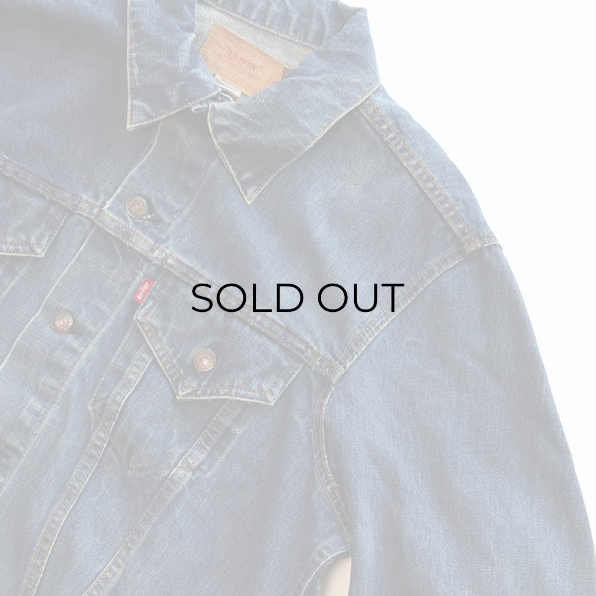画像4: 70's Levi's 70505 DENIM TRUCKER JACKET (4)