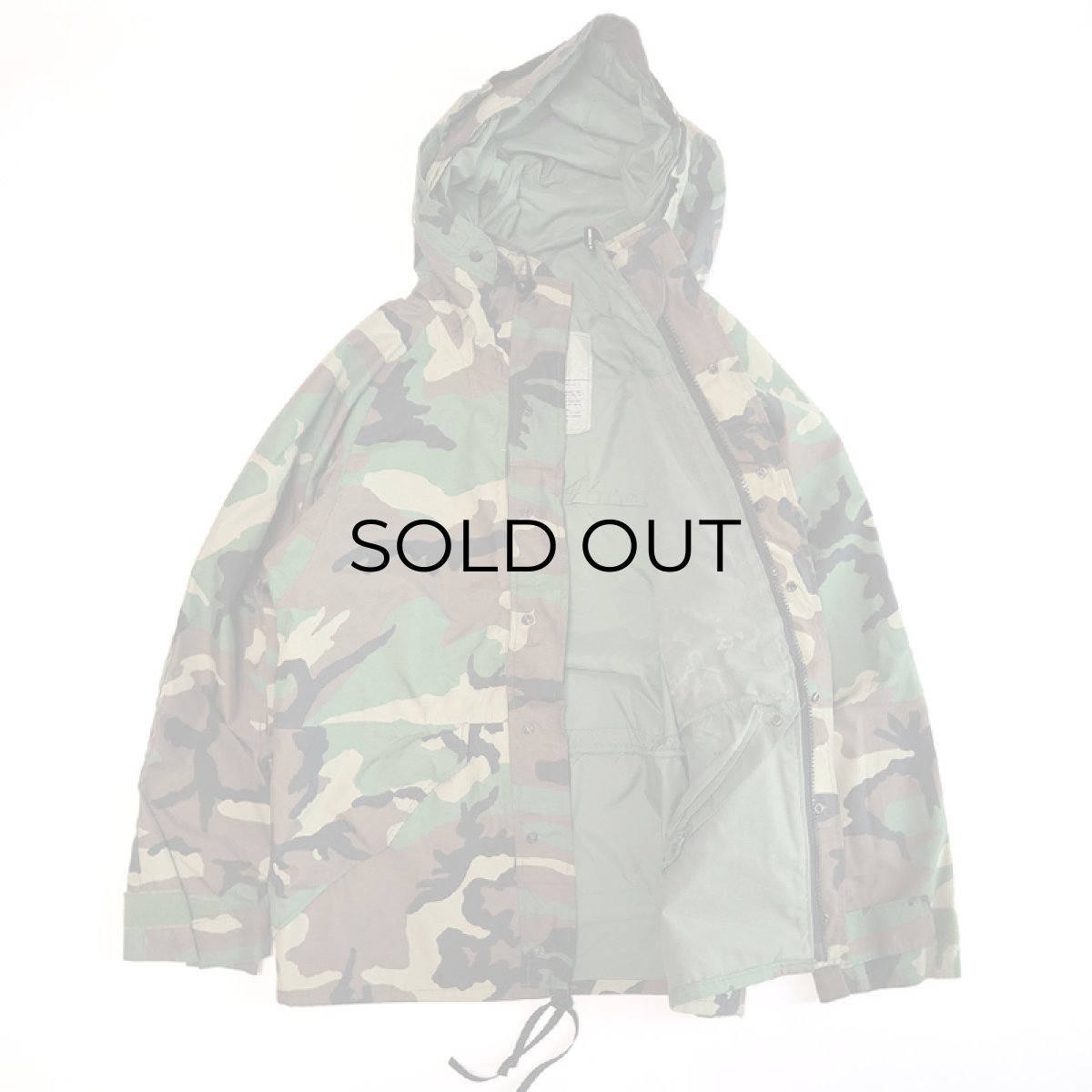 画像3: US ARMY GORE-TEX WOODLAND CAMOUFLAGE ECWCS PARKA 【Medium-Regular】 (3)
