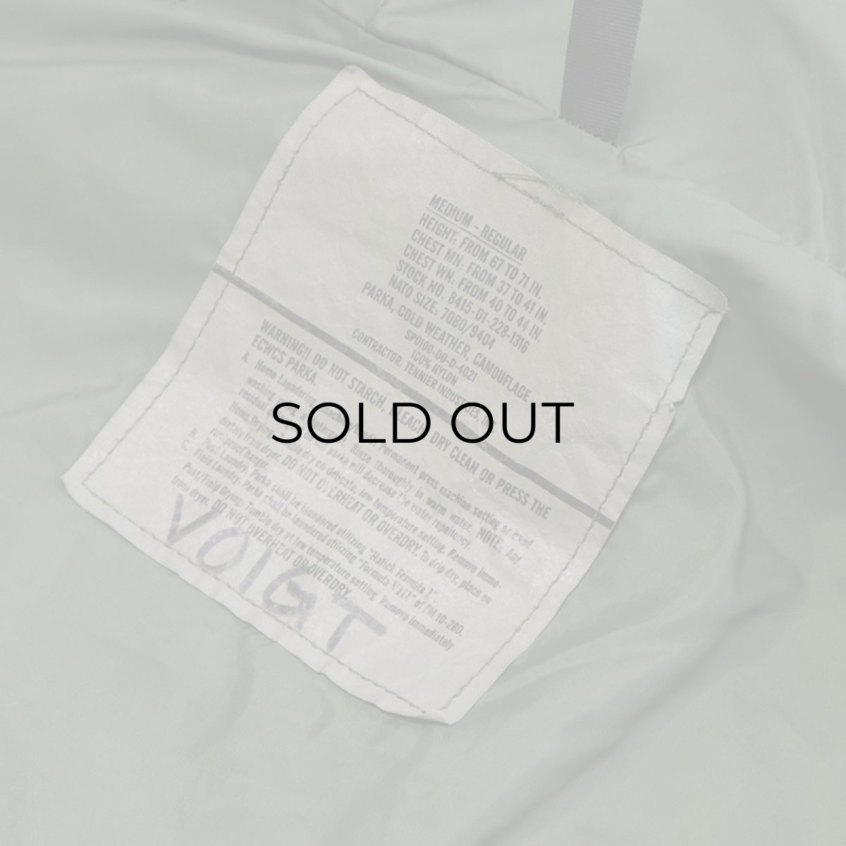 画像8: US ARMY GORE-TEX WOODLAND CAMOUFLAGE ECWCS PARKA 【Medium-Regular】 (8)