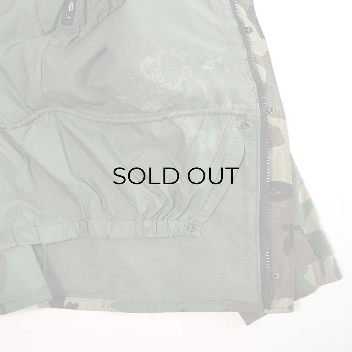 画像11: US ARMY GORE-TEX WOODLAND CAMOUFLAGE ECWCS PARKA 【Medium-Regular】 (11)