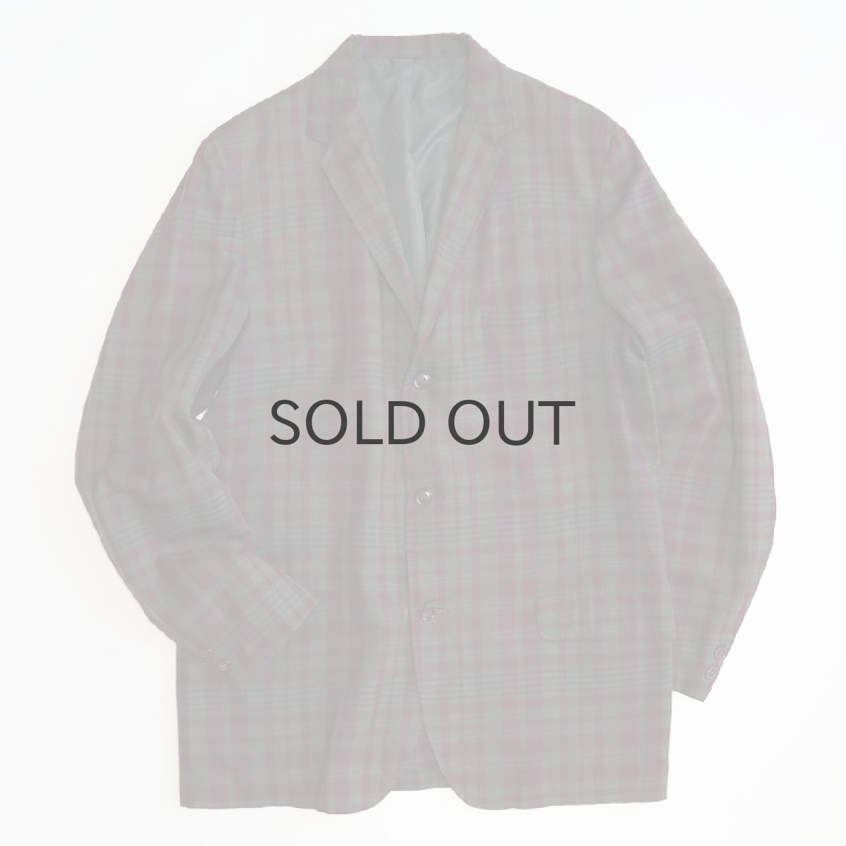 画像1: 60's Sears CHECK 3B TAILORED JACKET (1)