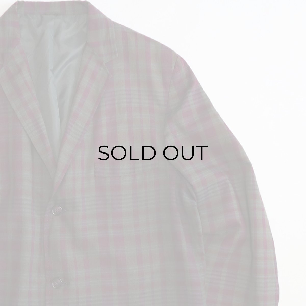 画像4: 60's Sears CHECK 3B TAILORED JACKET (4)