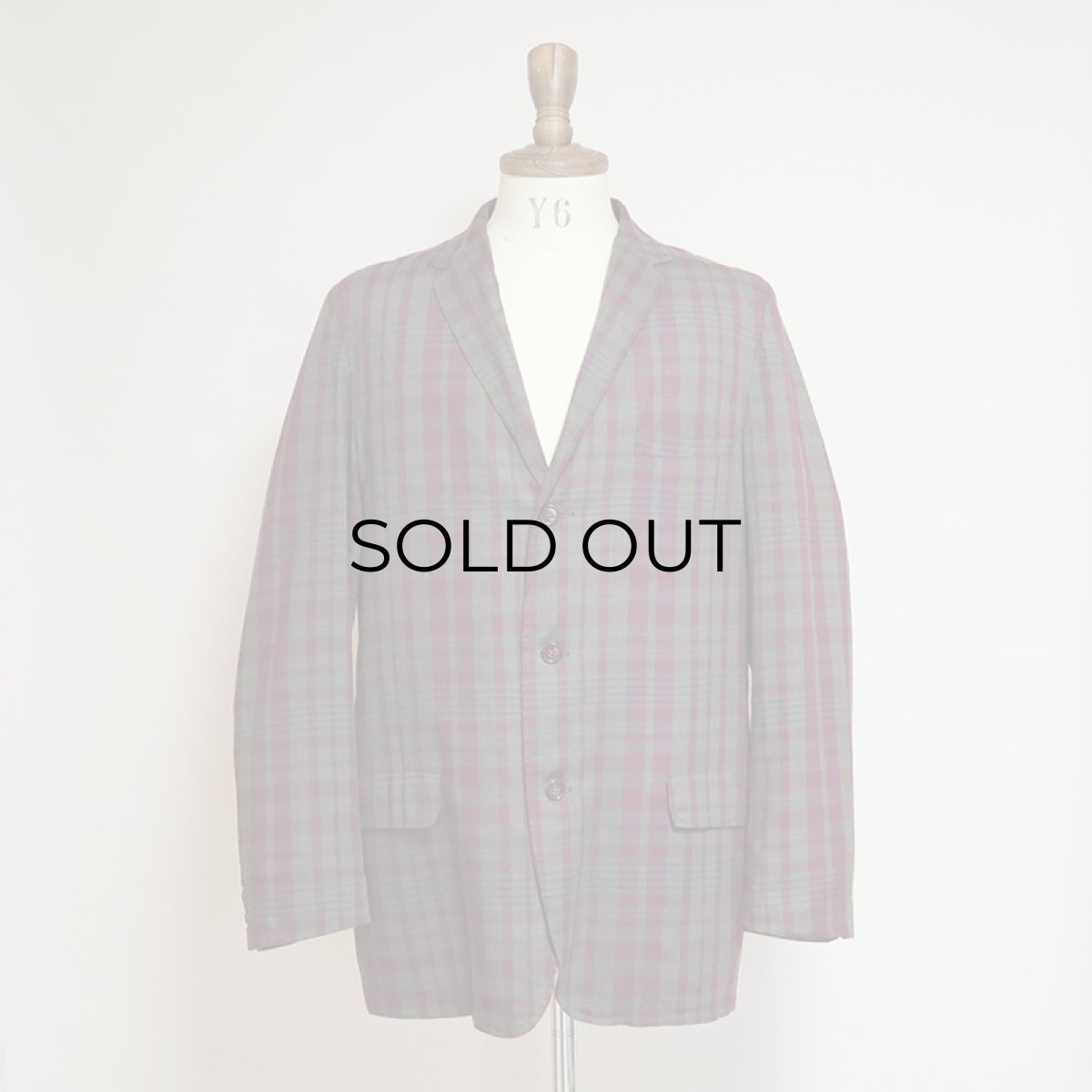 画像9: 60's Sears CHECK 3B TAILORED JACKET (9)