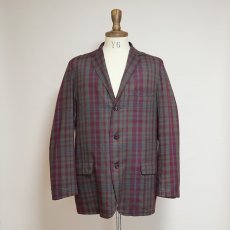 画像9: 60's Sears CHECK 3B TAILORED JACKET (9)