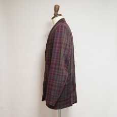 画像10: 60's Sears CHECK 3B TAILORED JACKET (10)