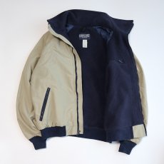 画像3: 80's LANDS' END "SQUALL JACKET" NYLON SHELL FLEECE LINING ZIP BLOUSON "MADE IN USA" (3)