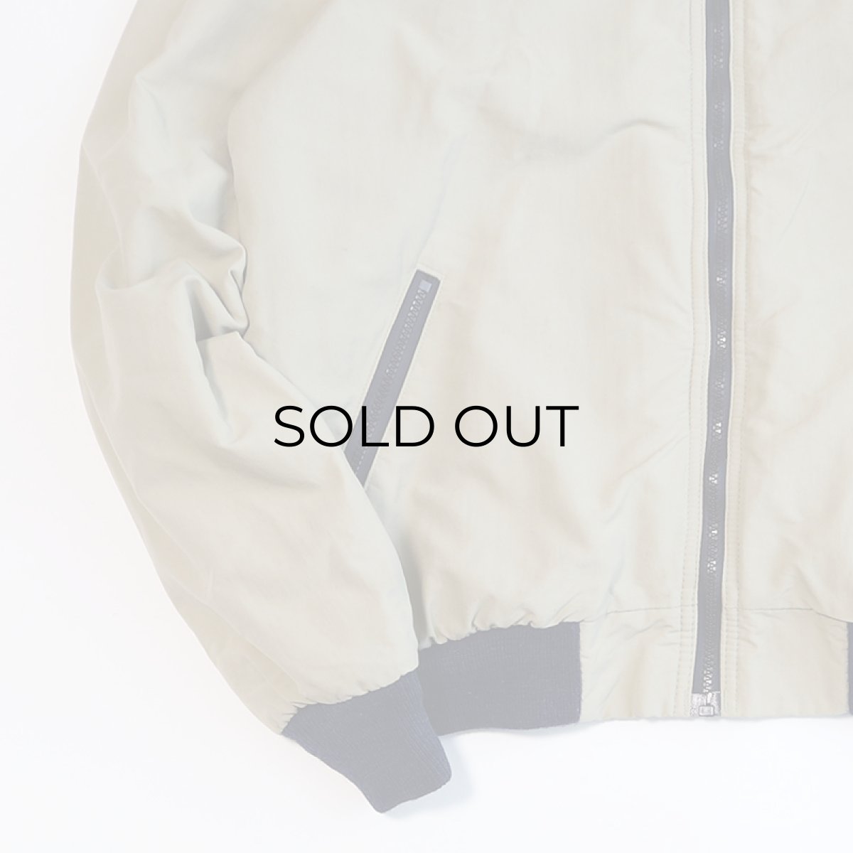 画像6: 80's LANDS' END "SQUALL JACKET" NYLON SHELL FLEECE LINING ZIP BLOUSON "MADE IN USA" (6)