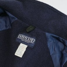 画像7: 80's LANDS' END "SQUALL JACKET" NYLON SHELL FLEECE LINING ZIP BLOUSON "MADE IN USA" (7)