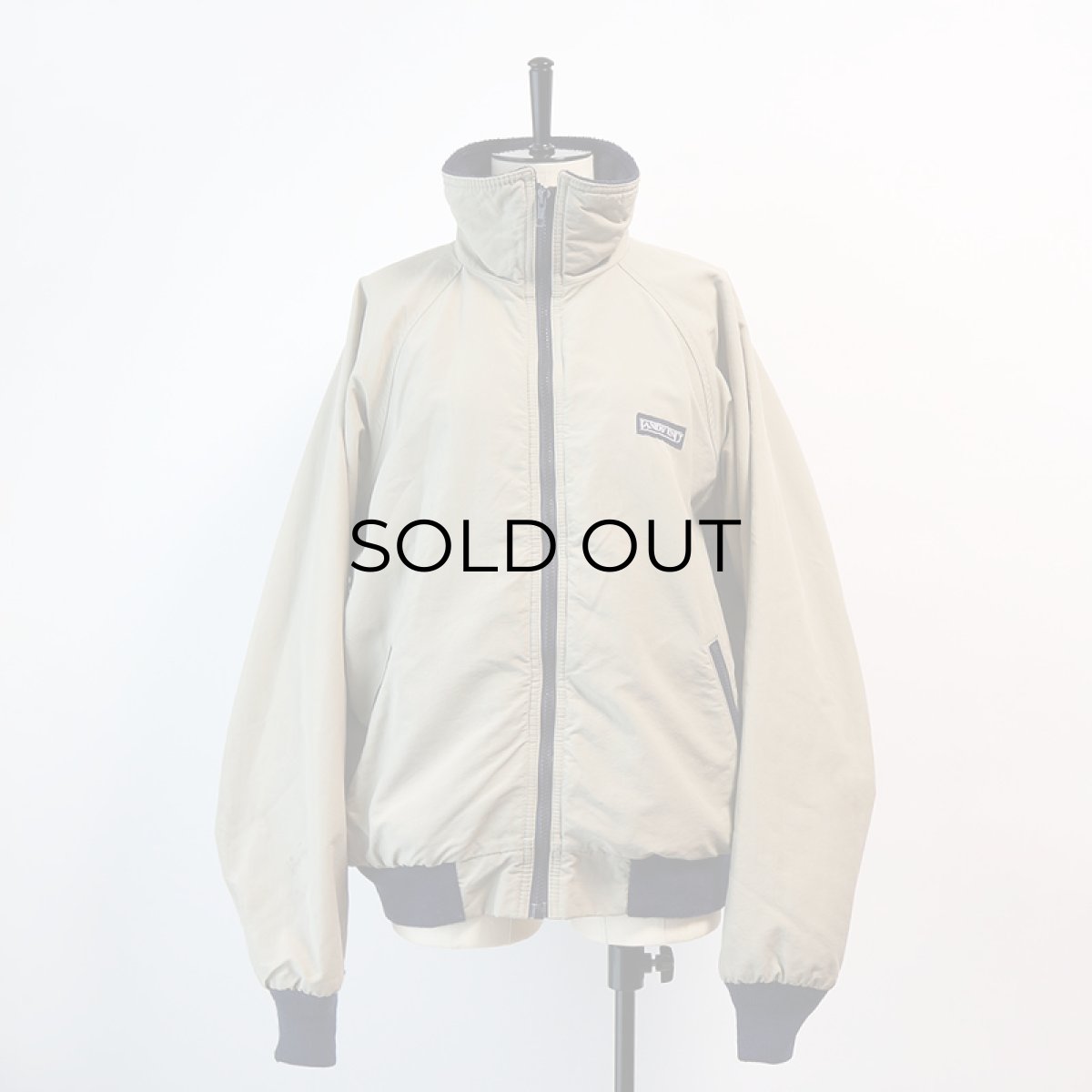 画像12: 80's LANDS' END "SQUALL JACKET" NYLON SHELL FLEECE LINING ZIP BLOUSON "MADE IN USA" (12)