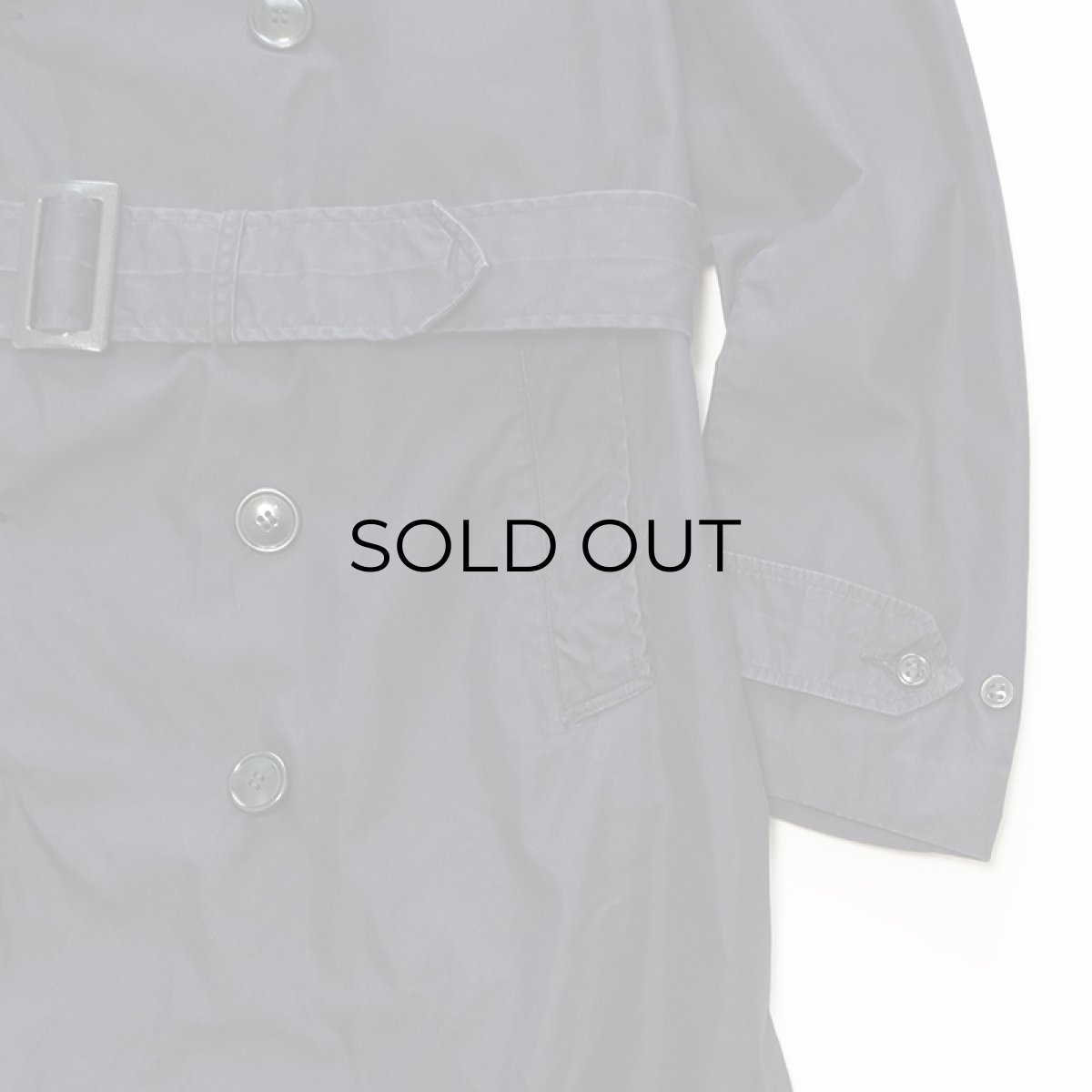 画像4: 60's US NAVY TRENCH COAT (4)