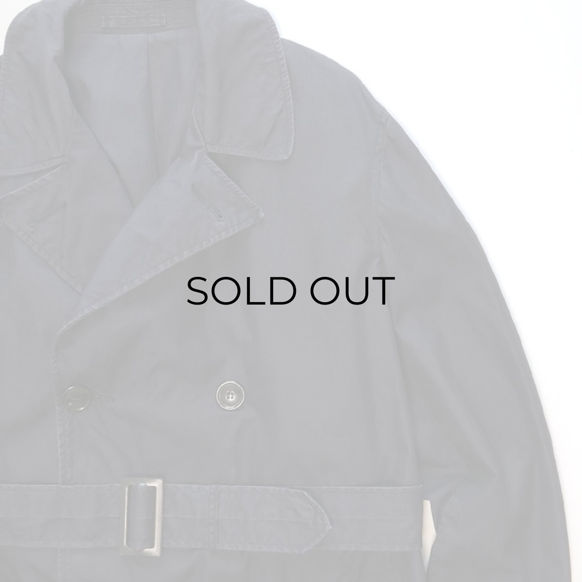 画像3: 60's US NAVY TRENCH COAT (3)