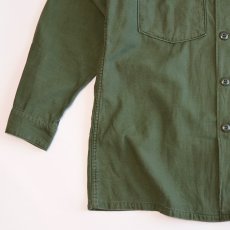 画像4: 60's US ARMY COTTON SATEEN UTILITY SHIRT JACKET (4)