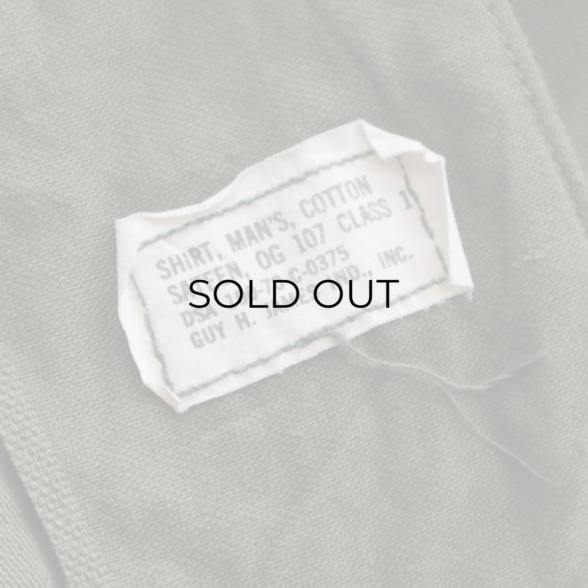 画像6: 60's US ARMY COTTON SATEEN UTILITY SHIRT JACKET (6)