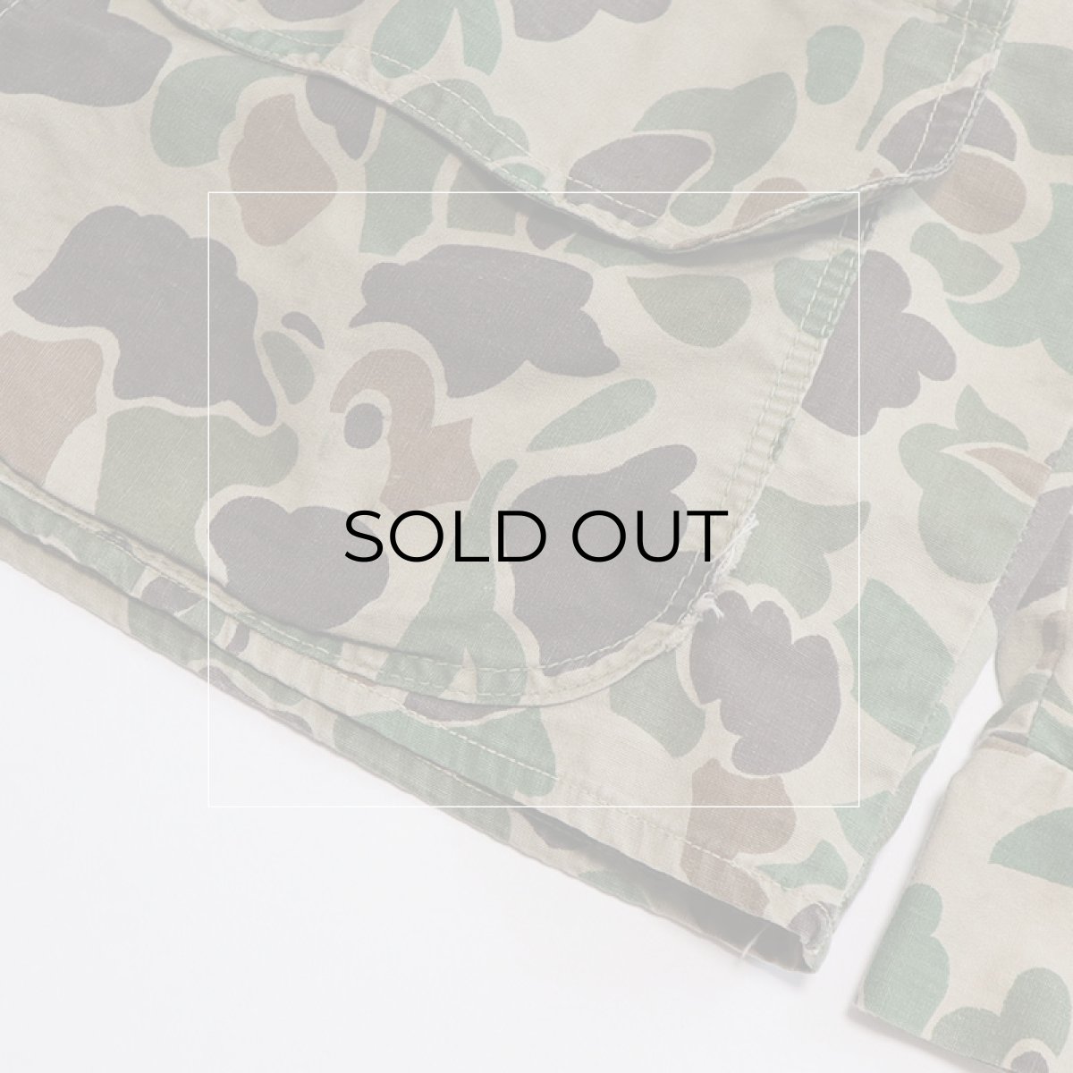 画像9: 60's WESTERN FIELD COTTON DUCK HUNTER CAMOUFLAGE HUNTING JACKET (9)