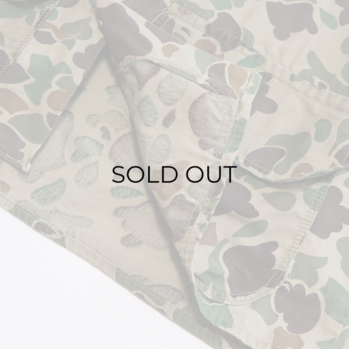 画像7: 60's WESTERN FIELD COTTON DUCK HUNTER CAMOUFLAGE HUNTING JACKET (7)