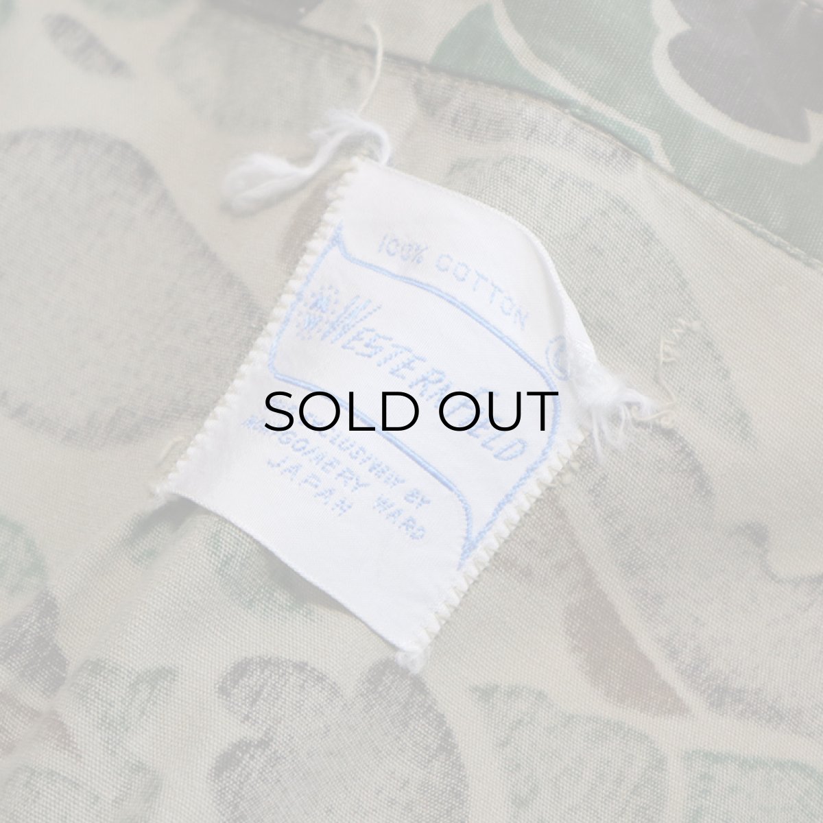 画像8: 60's WESTERN FIELD COTTON DUCK HUNTER CAMOUFLAGE HUNTING JACKET (8)