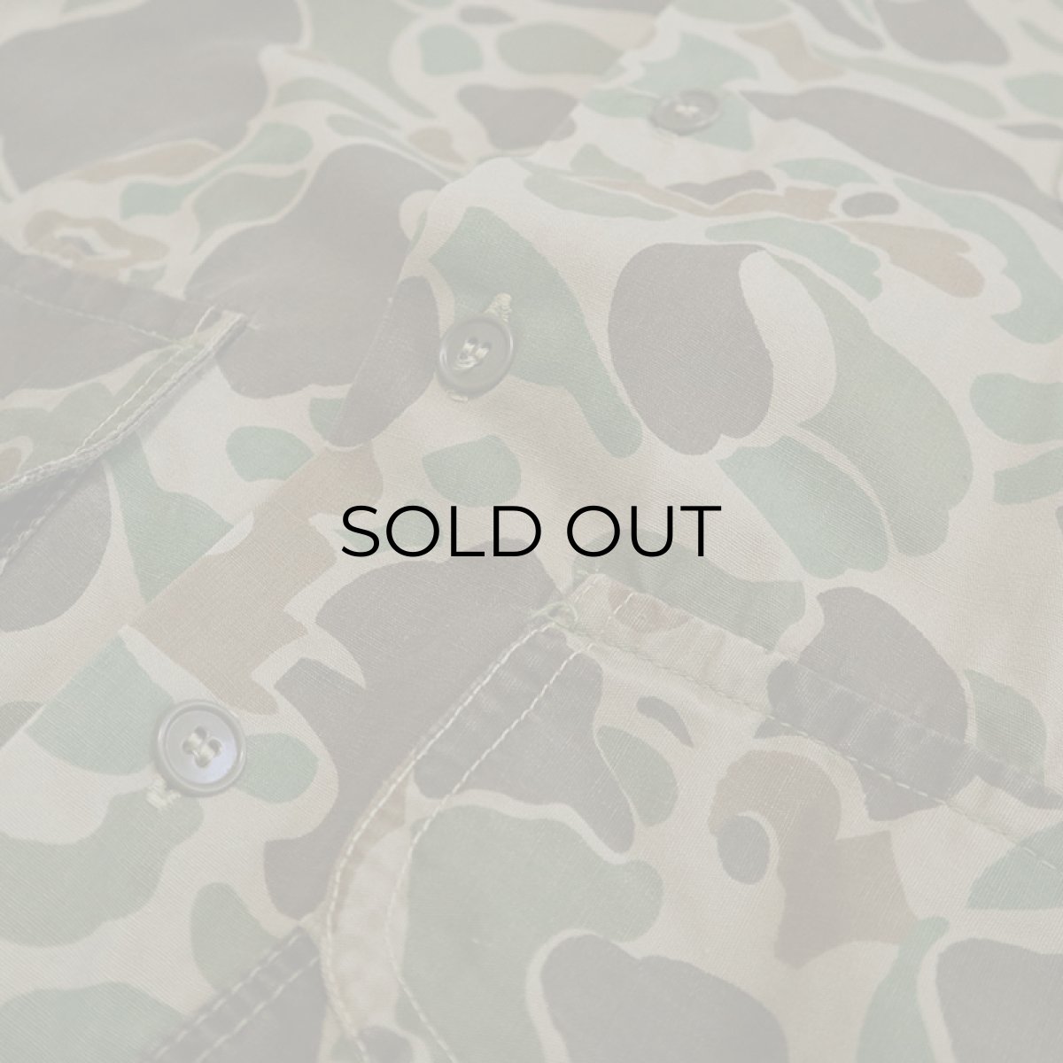 画像6: 60's WESTERN FIELD COTTON DUCK HUNTER CAMOUFLAGE HUNTING JACKET (6)