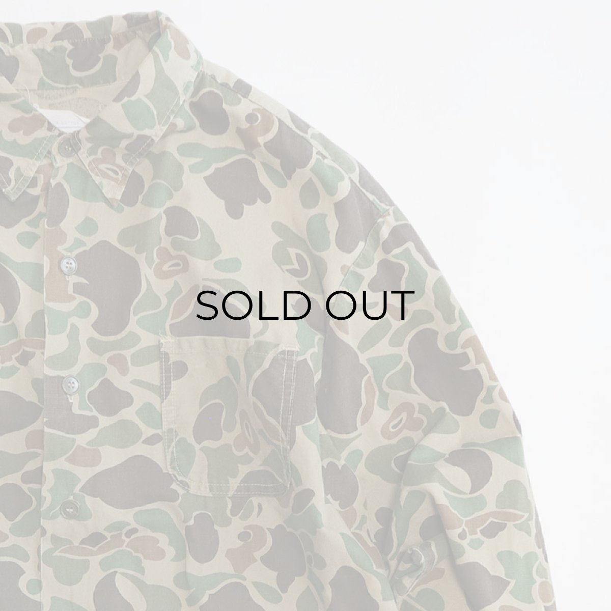 画像3: 60's WESTERN FIELD COTTON DUCK HUNTER CAMOUFLAGE HUNTING JACKET (3)