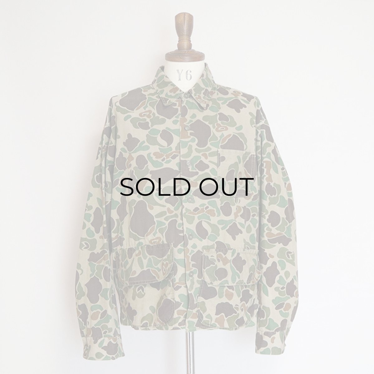 画像12: 60's WESTERN FIELD COTTON DUCK HUNTER CAMOUFLAGE HUNTING JACKET (12)