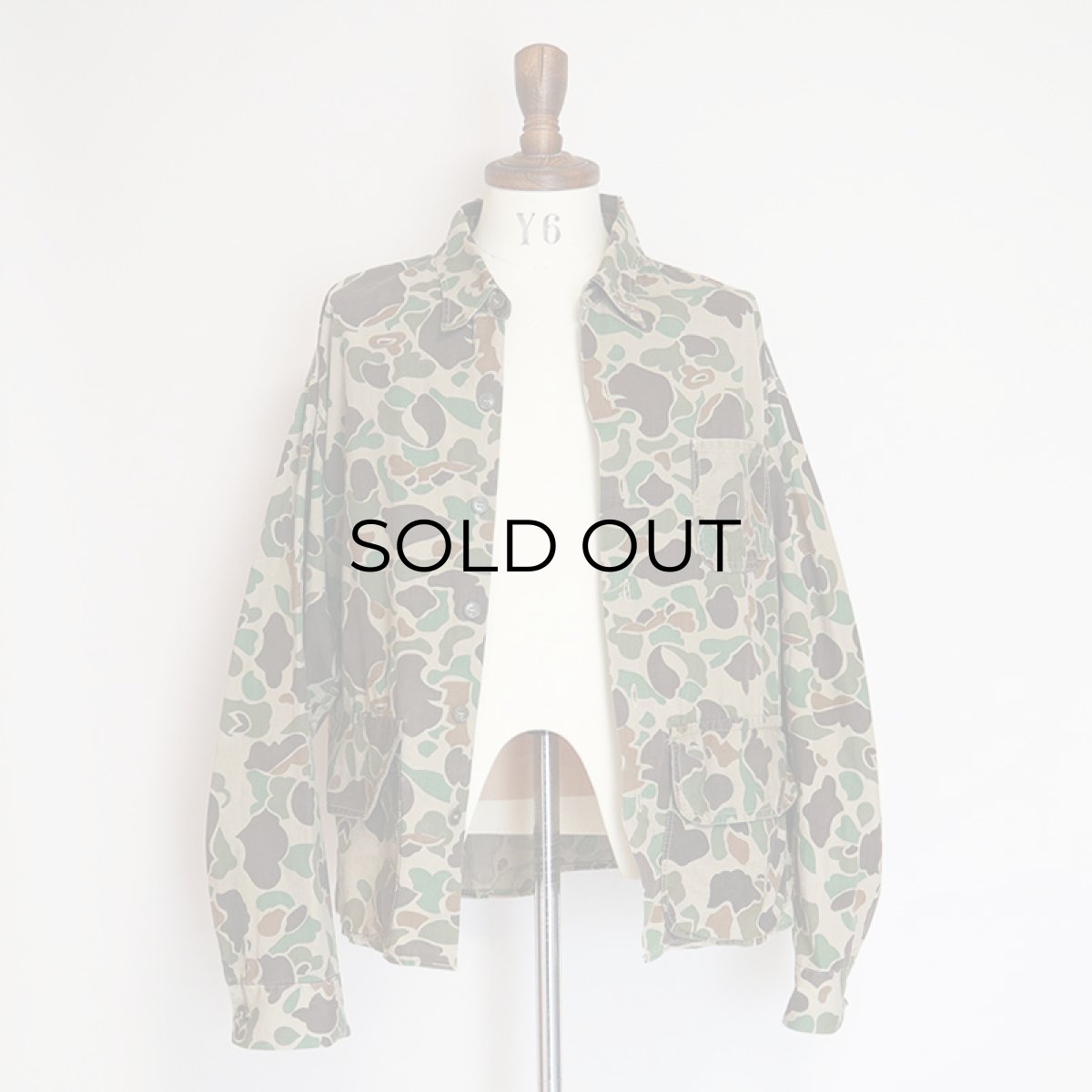画像11: 60's WESTERN FIELD COTTON DUCK HUNTER CAMOUFLAGE HUNTING JACKET (11)