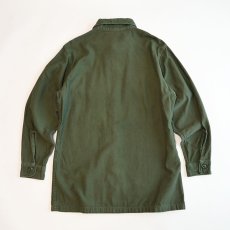 画像2: 60's US ARMY COTTON SATEEN UTILITY SHIRT JACKET (2)