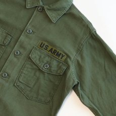 画像3: 60's US ARMY COTTON SATEEN UTILITY SHIRT JACKET (3)