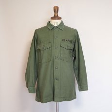 画像8: 60's US ARMY COTTON SATEEN UTILITY SHIRT JACKET (8)