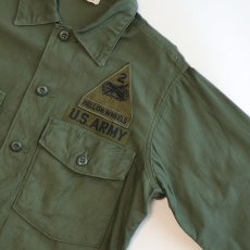 画像3: 70's US ARMY COTTON SATEEN UTILITY SHIRT JACKET (3)