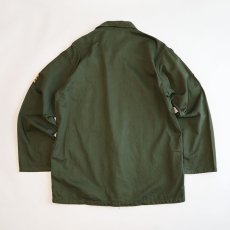 画像2: 60's US ARMY "TROOPER" COTTON SATEEN UTILITY SHIRT JACKET (2)