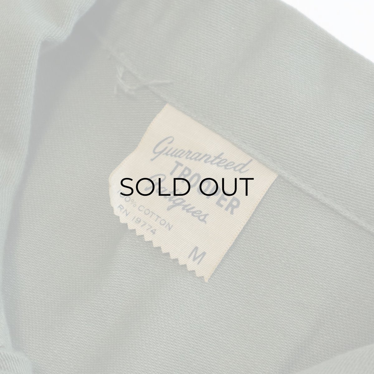 画像6: 60's US ARMY "TROOPER" COTTON SATEEN UTILITY SHIRT JACKET (6)