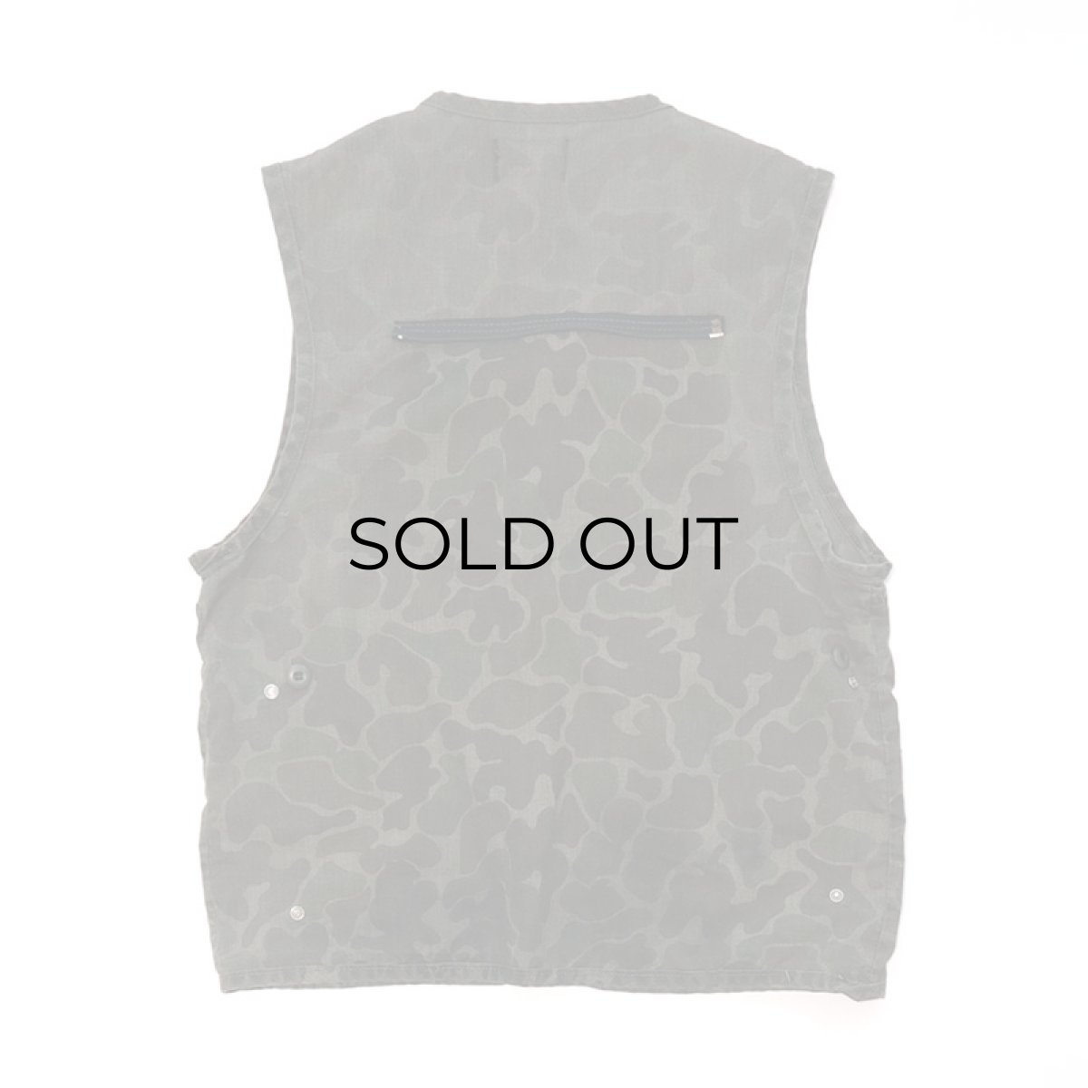 画像2: SAFTBAK DUCK HUNTER CAMOUFLAGE HUNTING VEST "OVER DYE" (2)