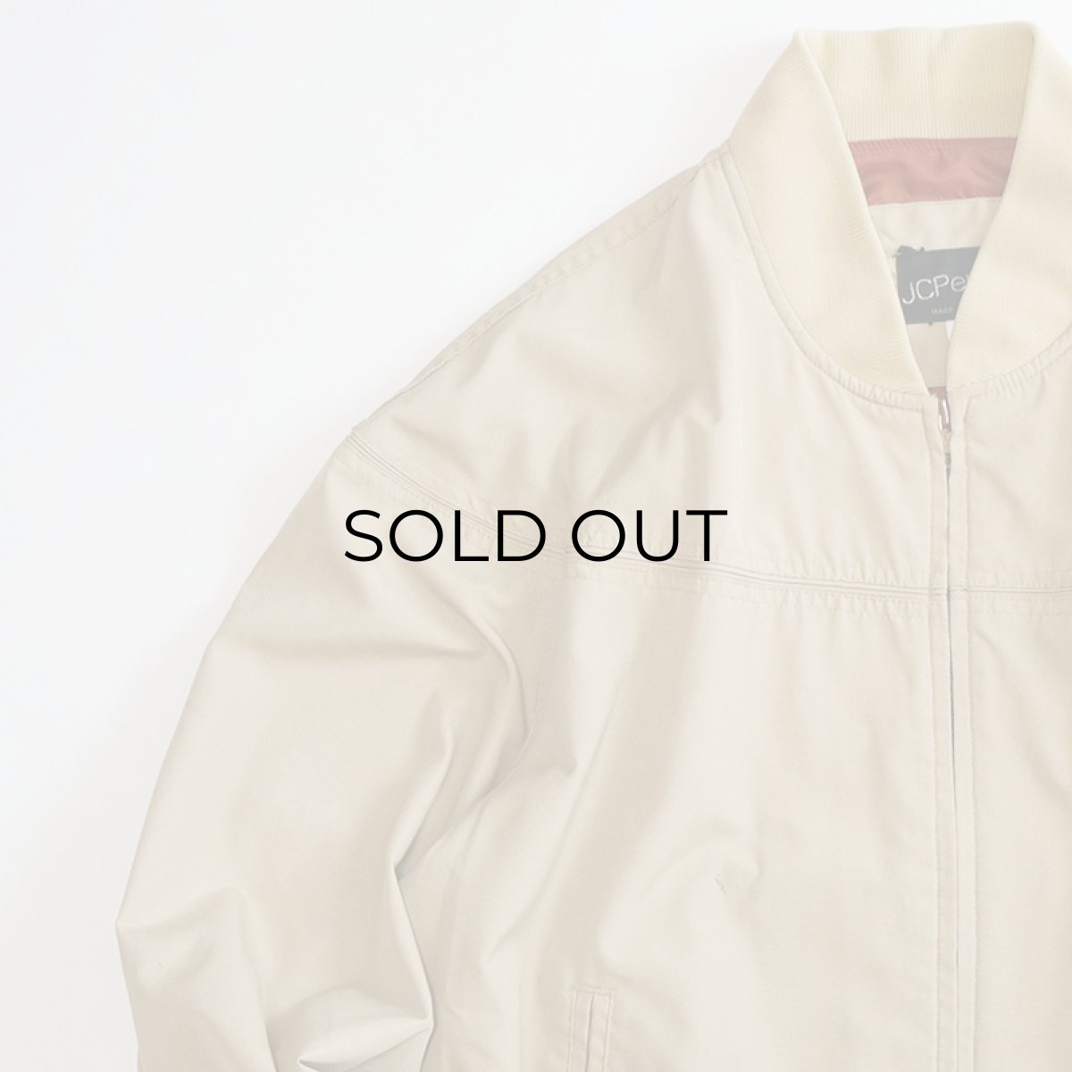 画像4: 80's JC Penney CUP SHOULDER ZIP BLOUSON (4)